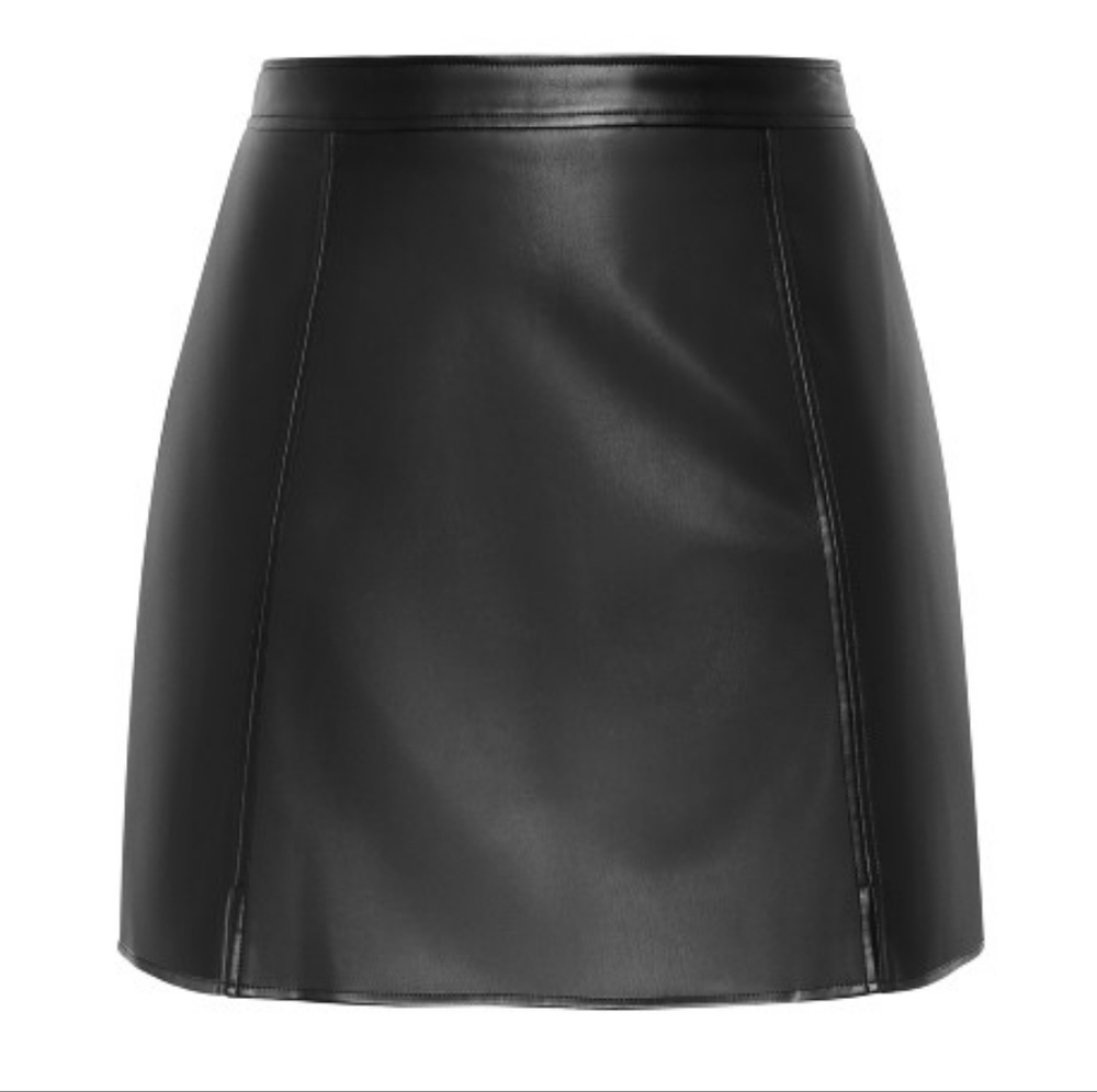 CITY CHIC NWT Lanie Fitted Faux Leather Pleather Skirt - Picture 5 of 15